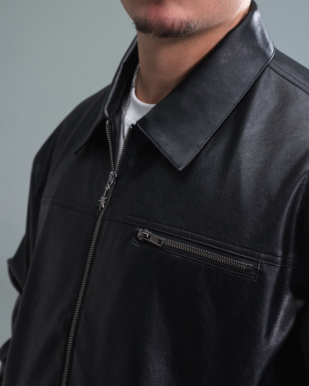 After Dark Leather Jacket