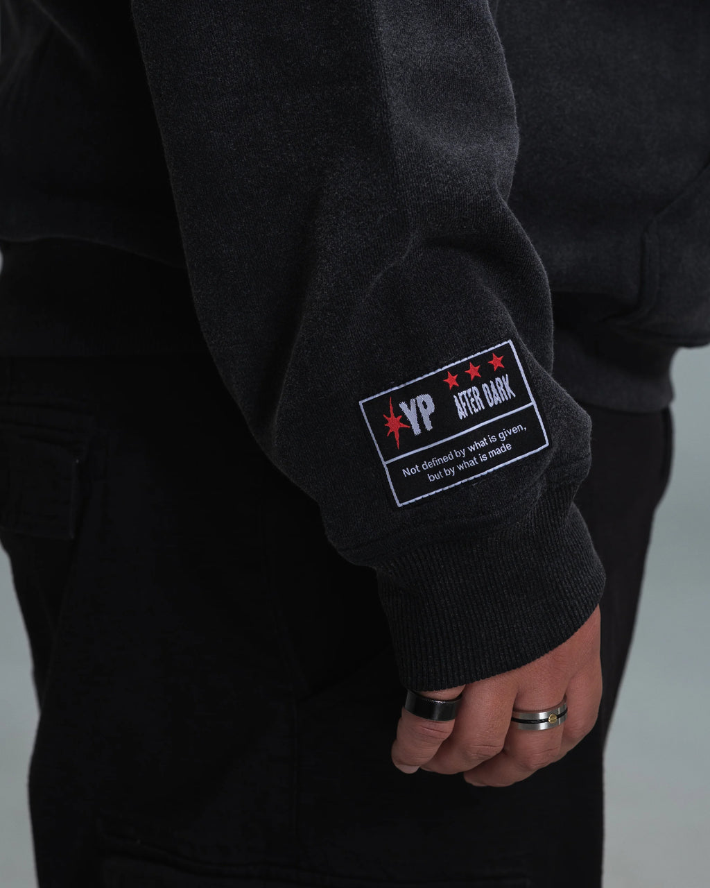 After Dark Black Hoodie