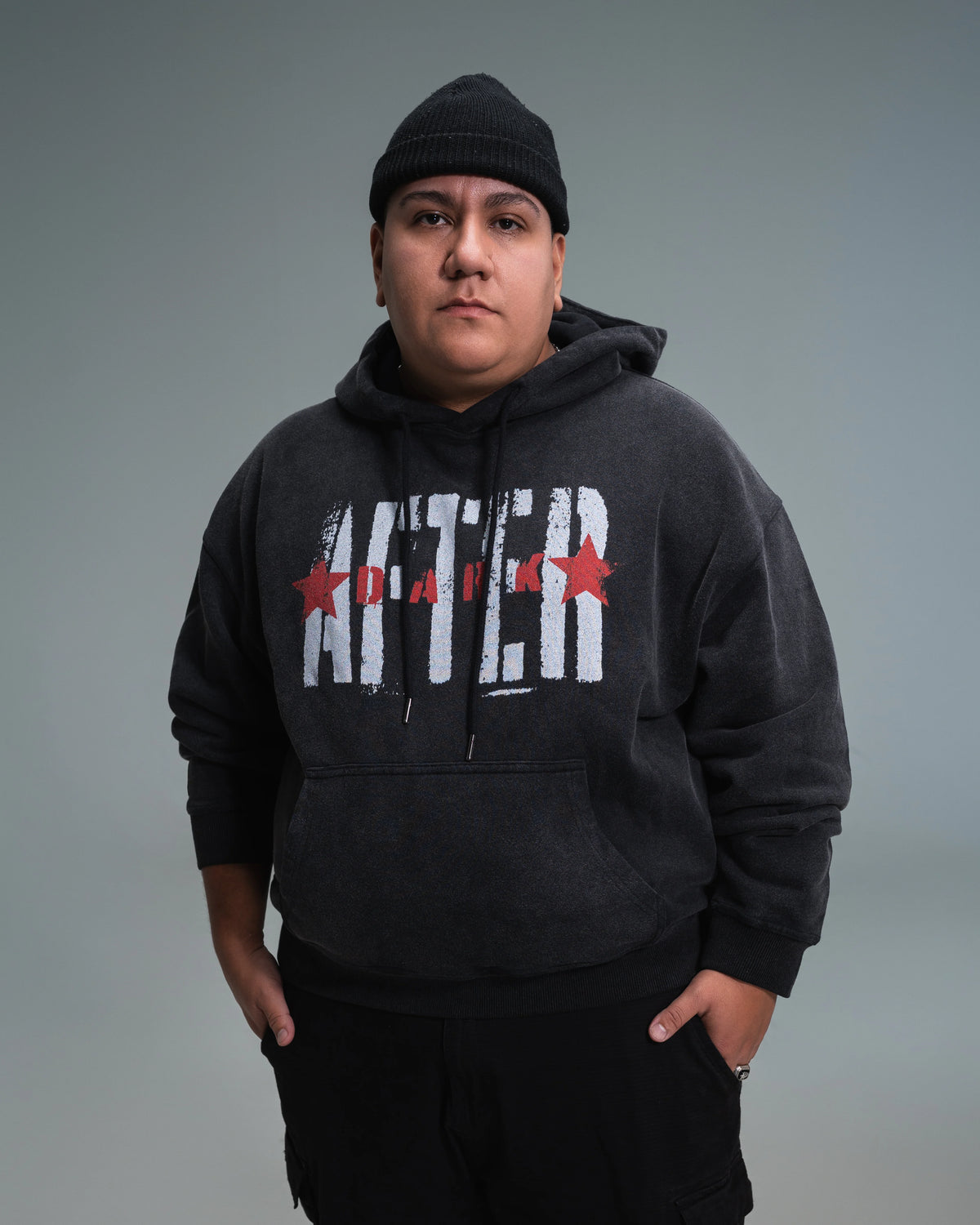 After Dark Black Hoodie