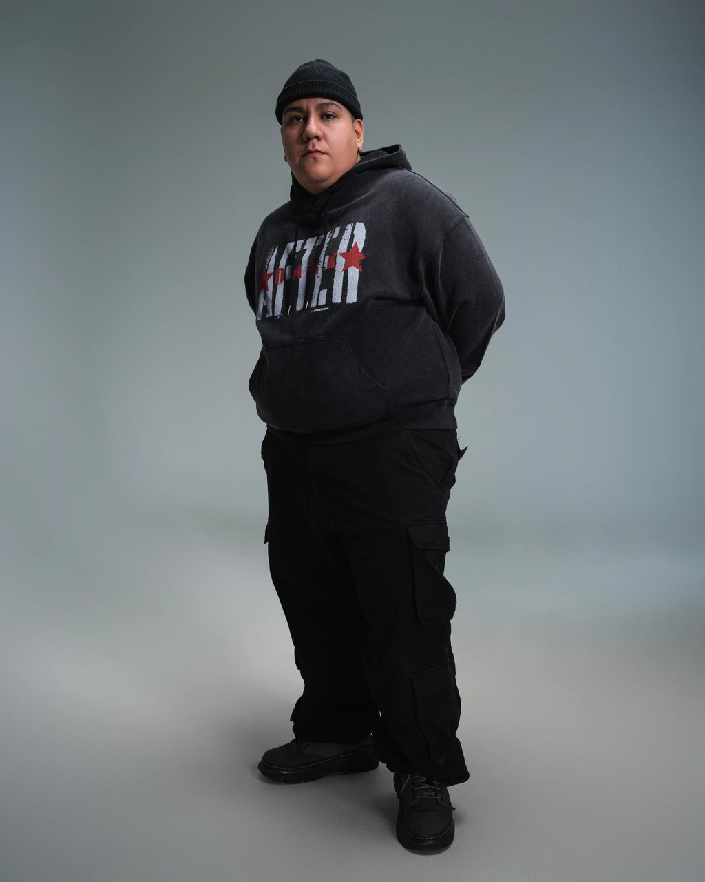 After Dark Black Hoodie