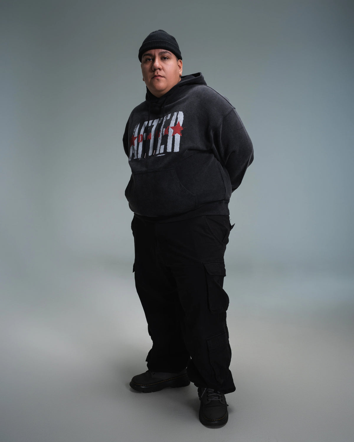 After Dark Black Hoodie