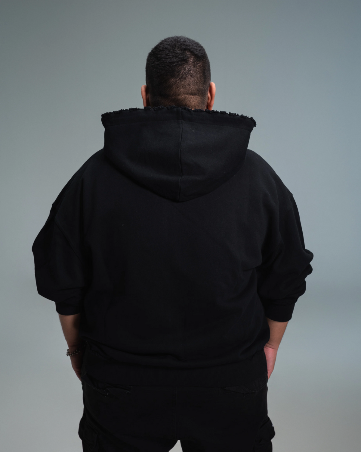 After Dark Black Zip-Up