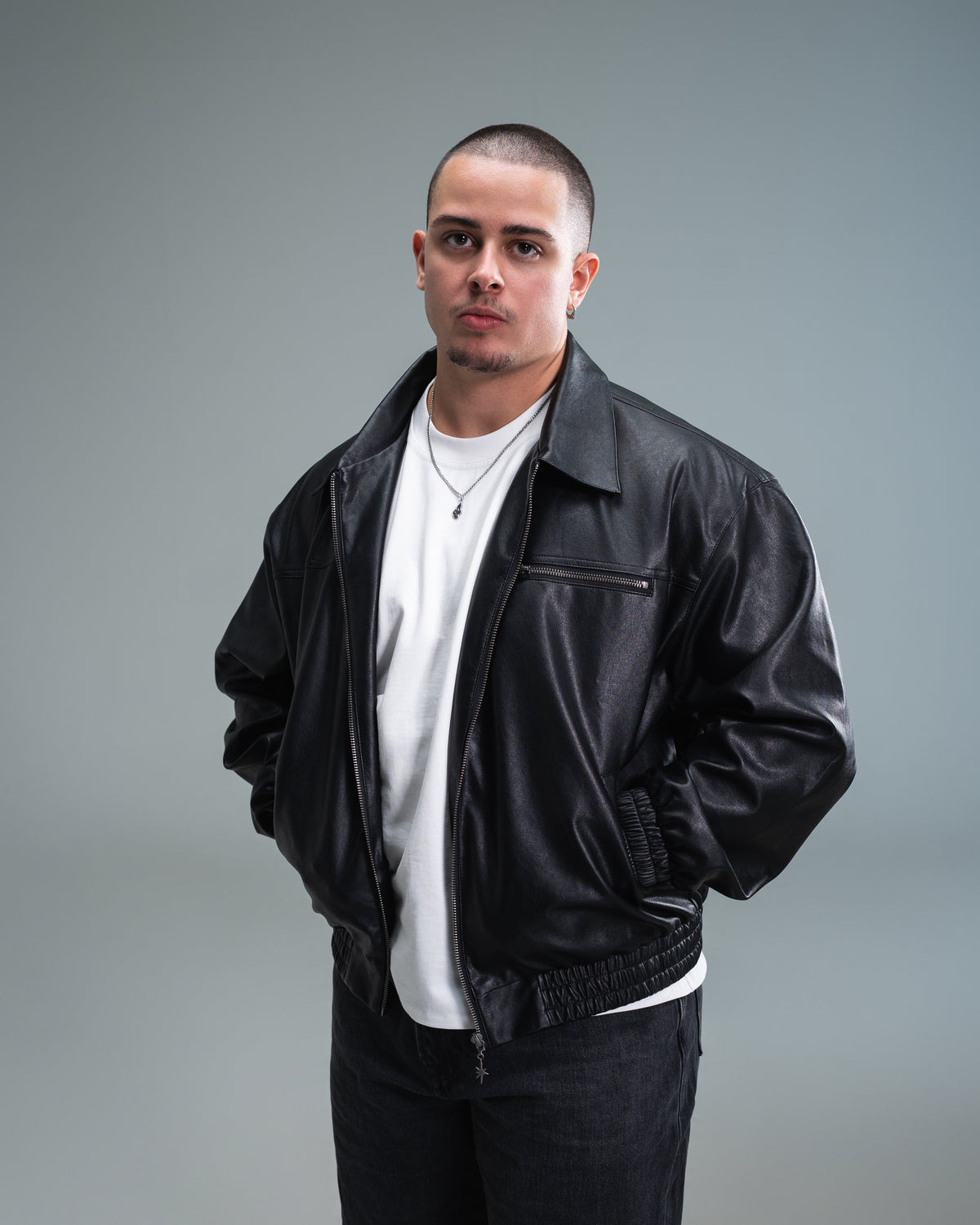 After Dark Leather Jacket