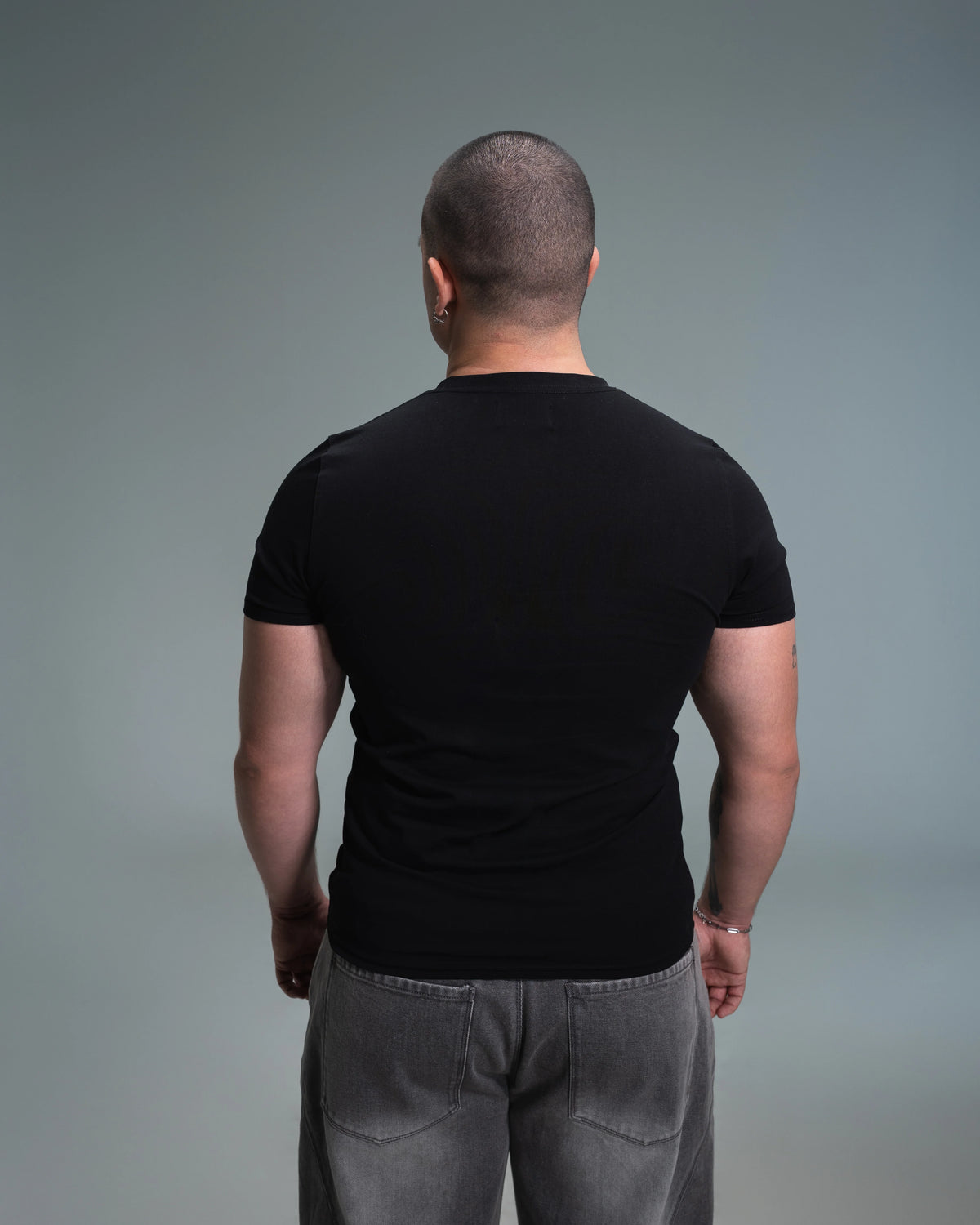 Fitted Black T-Shirt