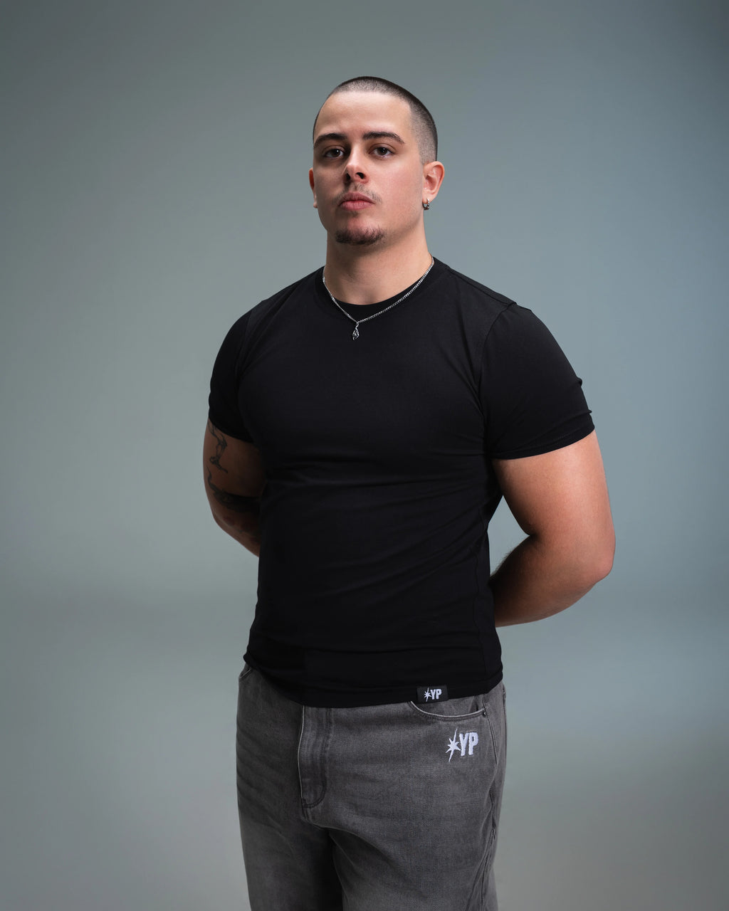 Fitted Black T-Shirt