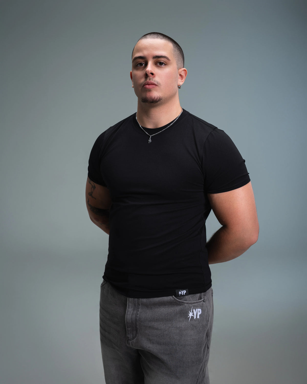 Fitted Black T-Shirt